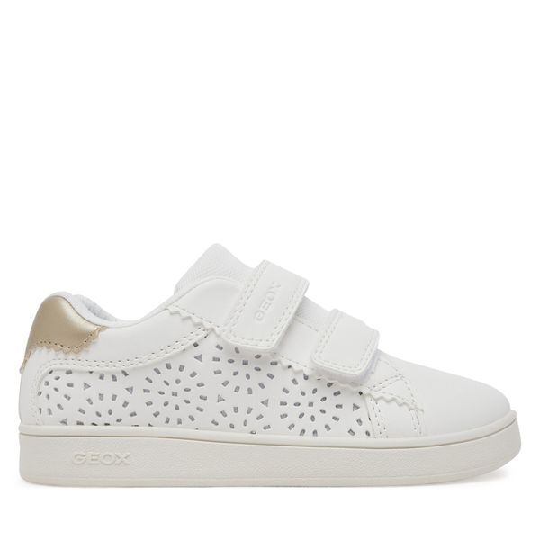 Geox Сникърси Geox J Eclyper J55LRA 000BC C0588 S Бял