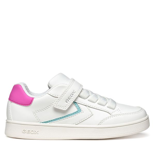 Geox Сникърси Geox J Eclyper J55LRB 5411 C0563 M Бял