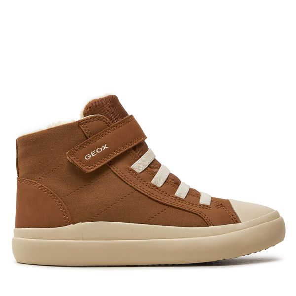 Geox Сникърси Geox J Gisli Boy J465CB 0AFME C0013 M Кафяв
