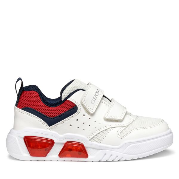 Geox Сникърси Geox J Illuminus J55GVA 014BU C0050 M Бял