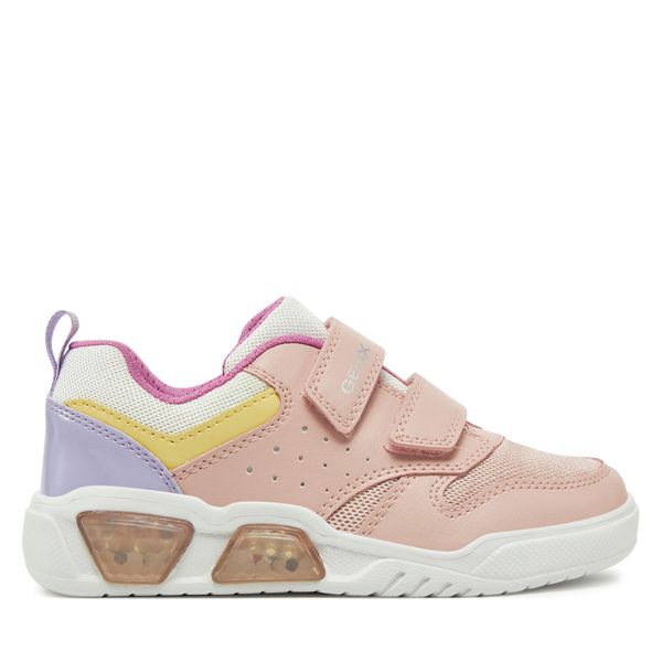 Geox Сникърси Geox J Illuminus J55HPA 0ASBU C8206 D Розов