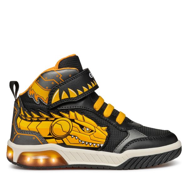 Geox Сникърси Geox J Inek Boy J469CA 011BC C0054 DD Черен