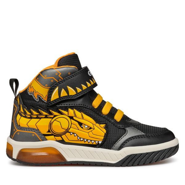 Geox Сникърси Geox J Inek Boy J469CA 011BC C0054 S Черен