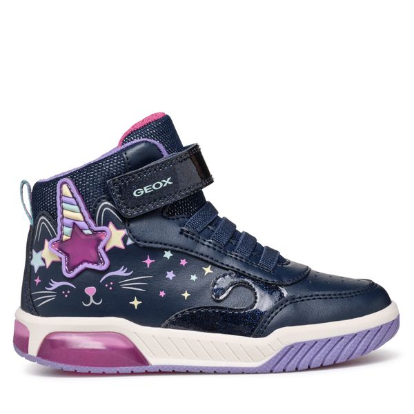 Geox Сникърси Geox J Inek Girl J46ASB 0BCKC C4243 M Тъмносин