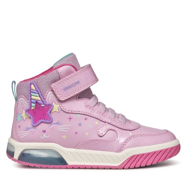 Geox Сникърси Geox J Inek Girl J46ASB 0BCKC C8206 D Розов