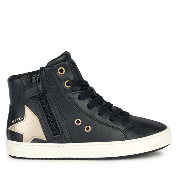 Geox Сникърси Geox J Kalispera Girl J044GA 000BC C0531 M Черен