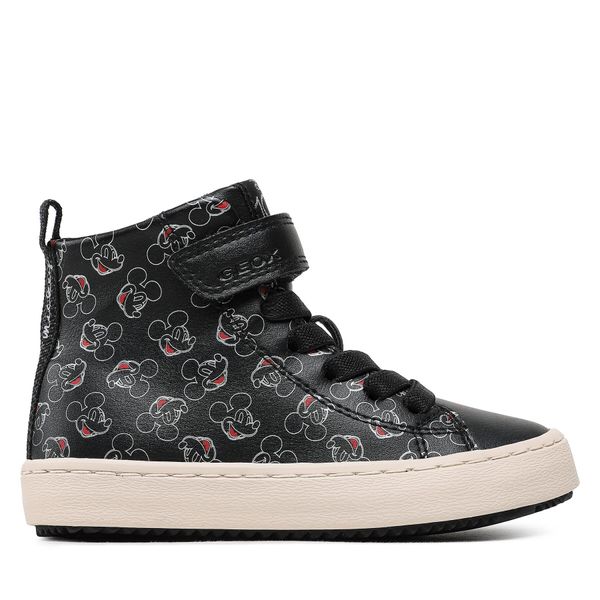 Geox Сникърси Geox J Kalispera Girl J364GH 00004 C0039 M Черен