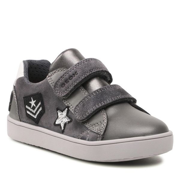 Geox Сникърси Geox J Kathe G. A J16EUA 022BC C9002 S Сив