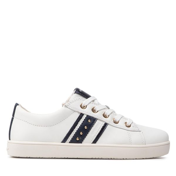 Geox Сникърси Geox J Kathe G. F J16EUF 00085 C0899 M Бял