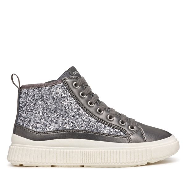 Geox Сникърси Geox J Laquinny Girl J46M3D 0EWNF C1009 S Сребрист