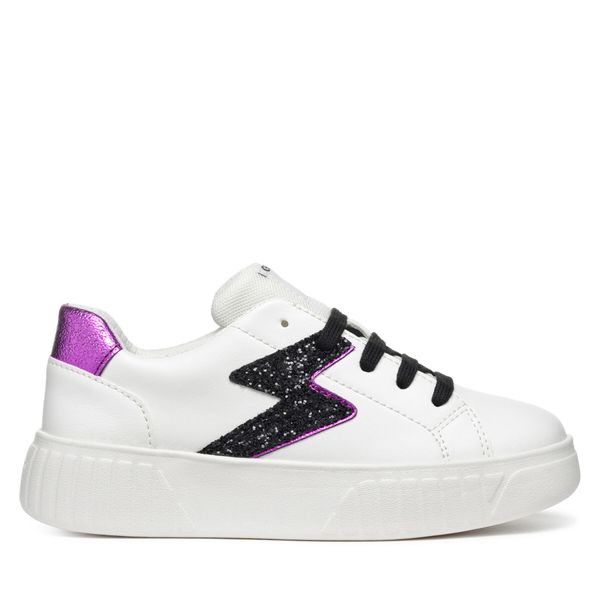 Geox Сникърси Geox J Mikiroshi J45DVA 0BCEW C1238 S Бял