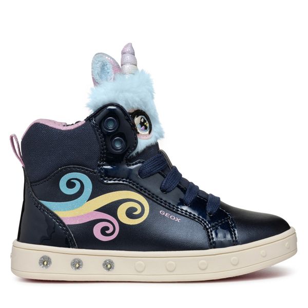 Geox Сникърси Geox J Skylin Girl J468WA 0NFBH C4243 D Тъмносин