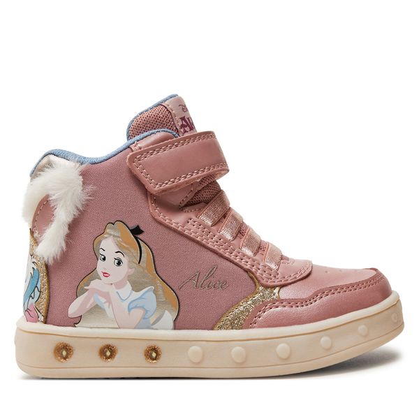 Geox Сникърси Geox J Skylin Girl J468WG 011KN C8W2U S Розов