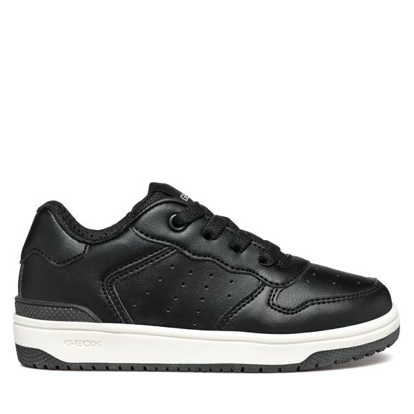 Geox Сникърси Geox J Washiba Boy J45LQB 000BC C9999 M Черен