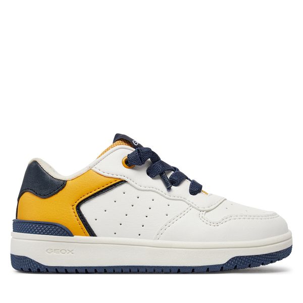 Geox Сникърси Geox J Washiba Boy J45LQB 05411 C0592 S Бял