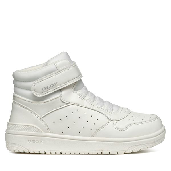 Geox Сникърси Geox J Washiba Girl J36HXA 05415 C1000 D Бял