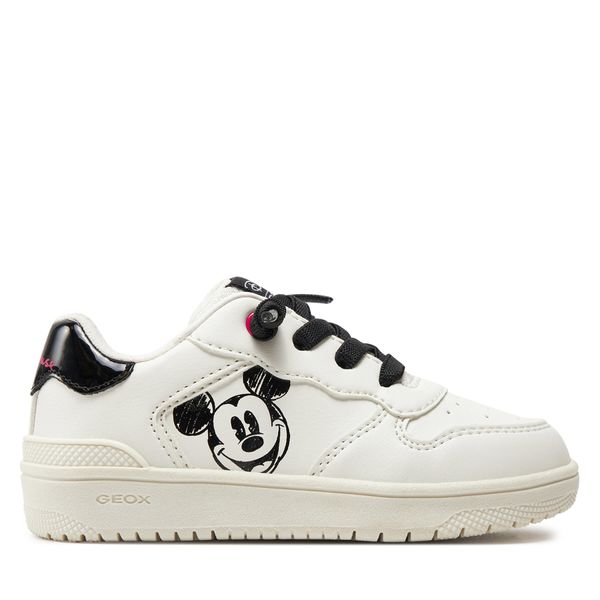 Geox Сникърси Geox J Washiba Girl J45HXE 000BC C0404 S Бял