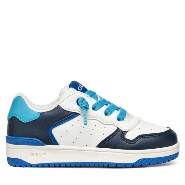 Geox Сникърси Geox J Washiba J45LQB 5411 C1343 D Бял
