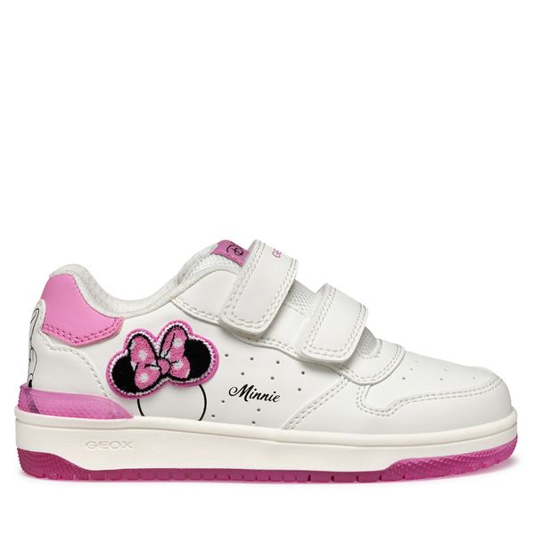 Geox Сникърси Geox J Washiba J55HXB 000BC C0563 D Бял