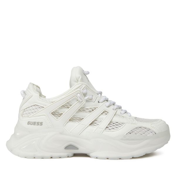 Guess Сникърси Guess Belluna FLJBLL ELE12 Бял