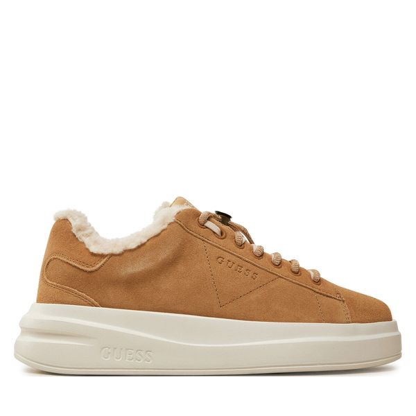 Guess Сникърси Guess Elbina FLFELB SUE12 Кафяв