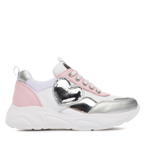 Guess Сникърси Guess FJ7CLA ELE12 Бял