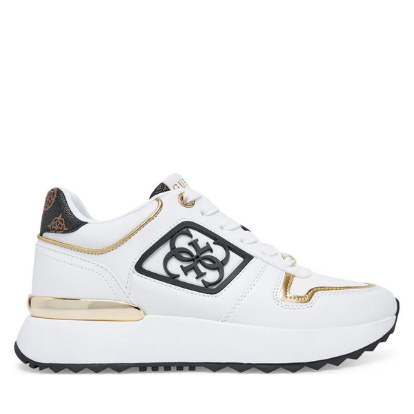 Guess Сникърси Guess FLJKOY ELE12 Бял