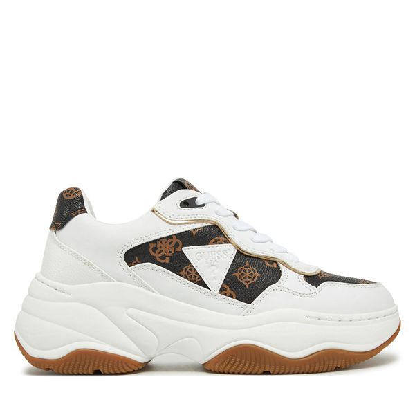 Guess Сникърси Guess FLPHAP FAL12 Бял