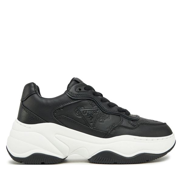 Guess Сникърси Guess FLPHAP FAL12 Черен