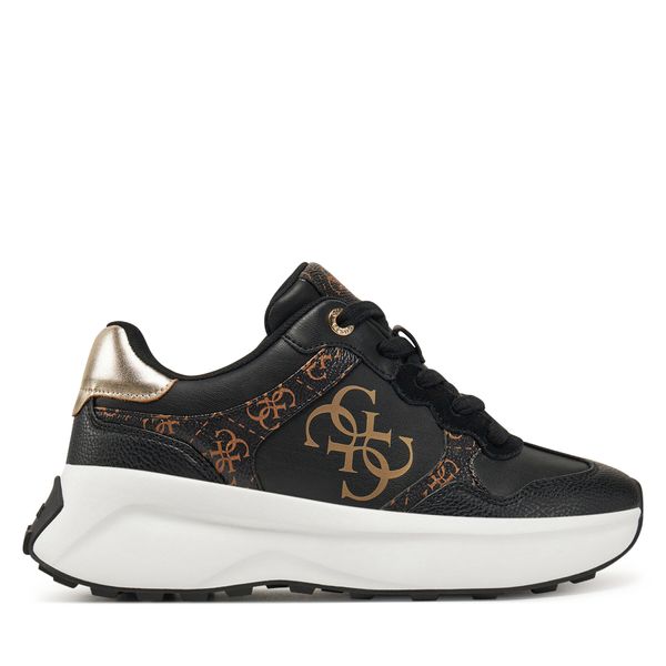 Guess Сникърси Guess FLPLUC FAL12 Черен