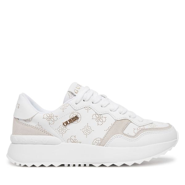 Guess Сникърси Guess FLPVI3 LEL12 Бял