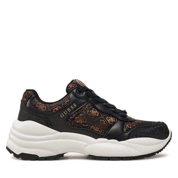 Guess Сникърси Guess Samnie FLFSAM FAL12 Черен