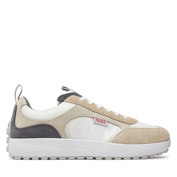 HUGO Сникърси Hugo Cilan Tenn Mesd 50517016 Бял