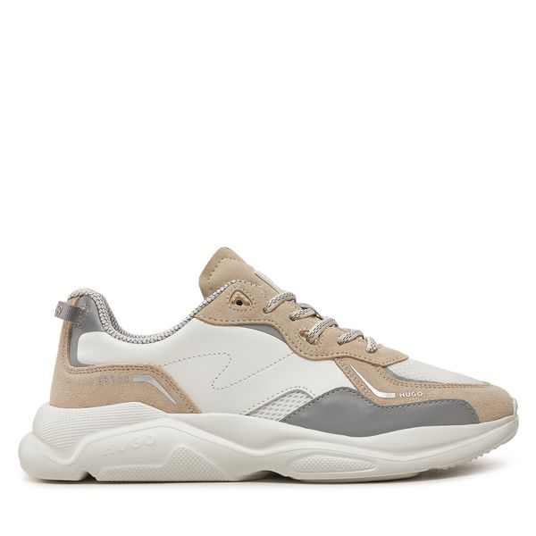 HUGO Сникърси Hugo Leon Runn Enme 50517122 Бял