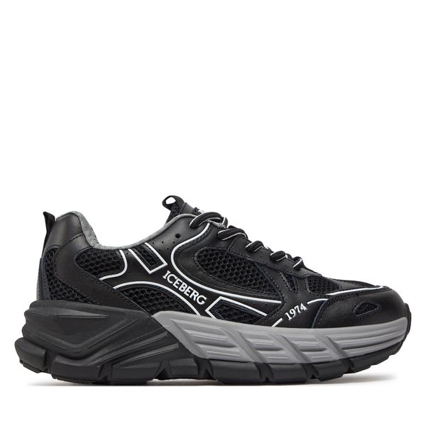 Iceberg Сникърси Iceberg IU1706 Черен