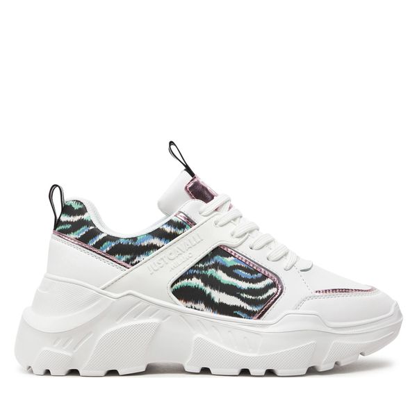 Just Cavalli Сникърси Just Cavalli 76RA3SL9 Бял