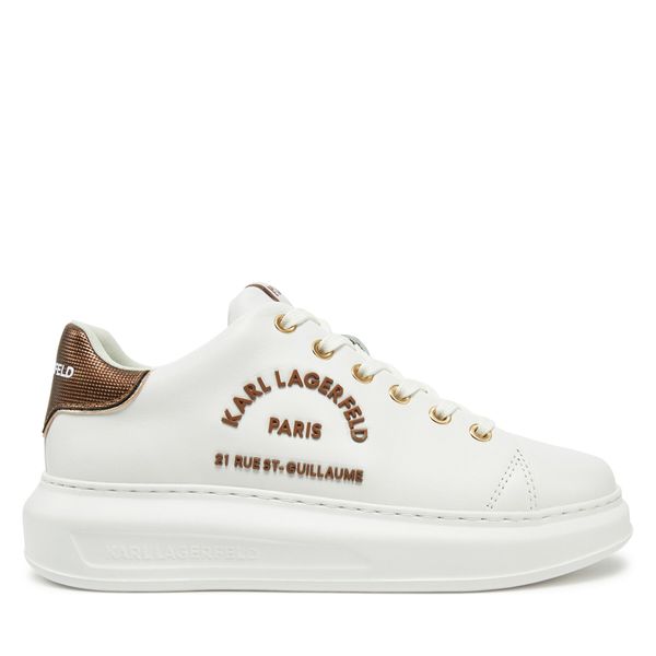 KARL LAGERFELD Сникърси KARL LAGERFELD Kapri KL62539M Бял