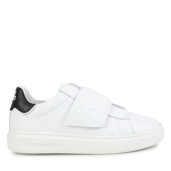 Karl Lagerfeld Kids Сникърси Karl Lagerfeld Kids Z29070 S Бял