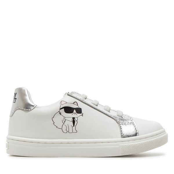 Karl Lagerfeld Kids Сникърси Karl Lagerfeld Kids Z30321 Бял