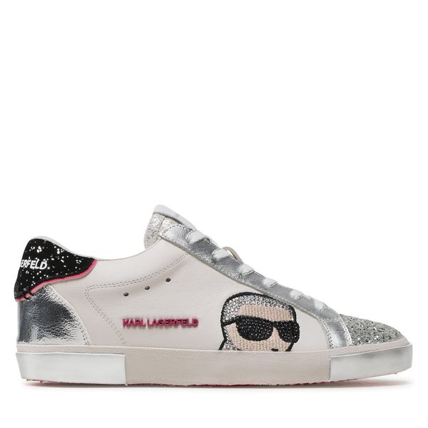 KARL LAGERFELD Сникърси KARL LAGERFELD KL60136F Бял