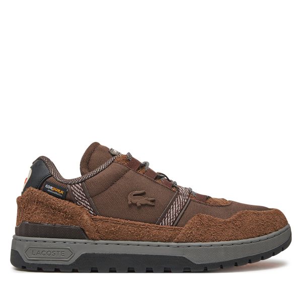 Lacoste Сникърси Lacoste T-Clip 748SMA0037 Кафяв
