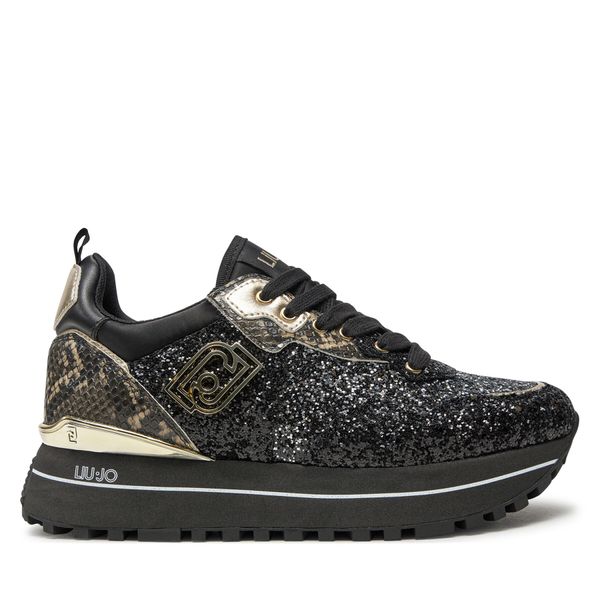 Liu Jo Сникърси Liu Jo Maxi Wonder 01 BF4001 TX007 Черен