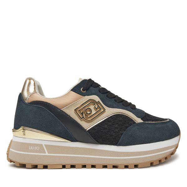 Liu Jo Сникърси Liu Jo Maxi Wonder 73 BA5015 PX542 Черен