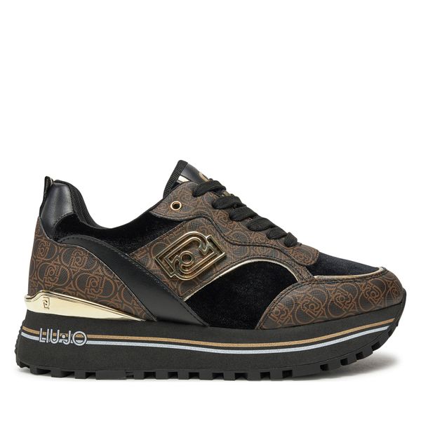 Liu Jo Сникърси Liu Jo Maxi Wonder 73 BF4007 EX057 Кафяв