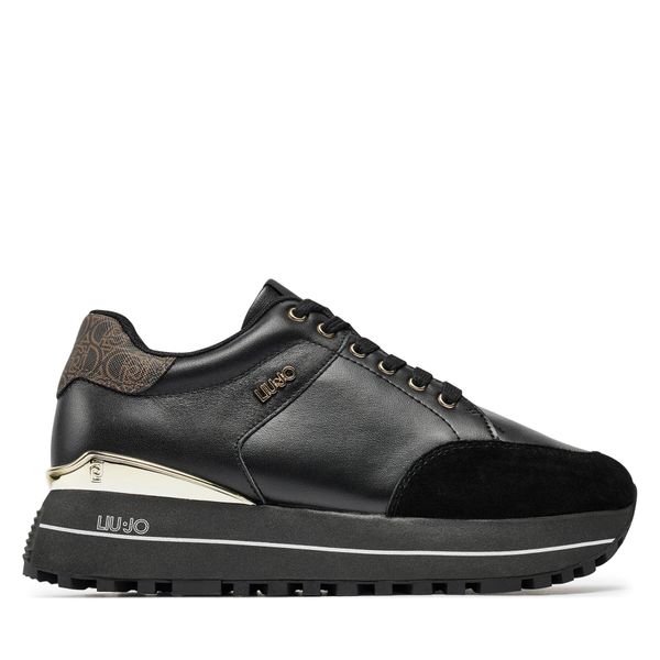 Liu Jo Сникърси Liu Jo Maxi Wonder 84 BF4095 PX545 Черен