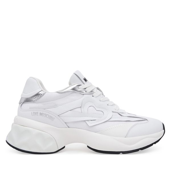 LOVE MOSCHINO Сникърси LOVE MOSCHINO JA15326G1MIQE10A Бял