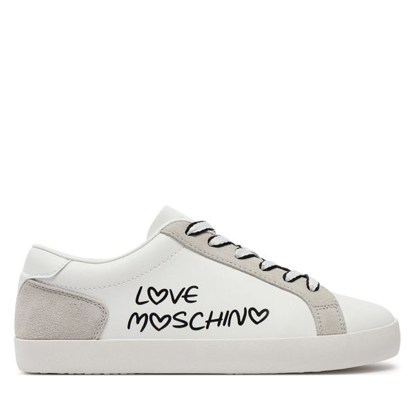 LOVE MOSCHINO Сникърси LOVE MOSCHINO JA15512G0IIAC10A Бял