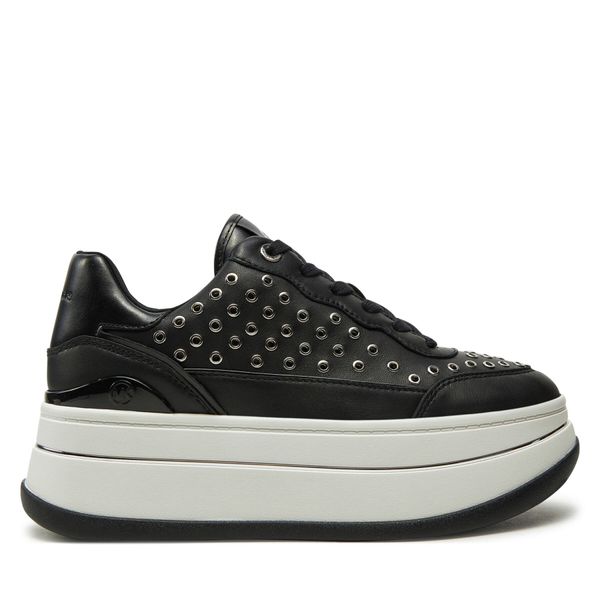 MICHAEL Michael Kors Сникърси MICHAEL Michael Kors Hayes Lace Up 43R5HAFS1L Черен