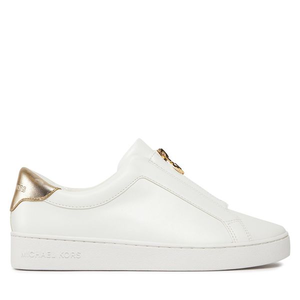 MICHAEL Michael Kors Сникърси MICHAEL Michael Kors Keaton Zip Slip On 43R4KTFP2L Бял