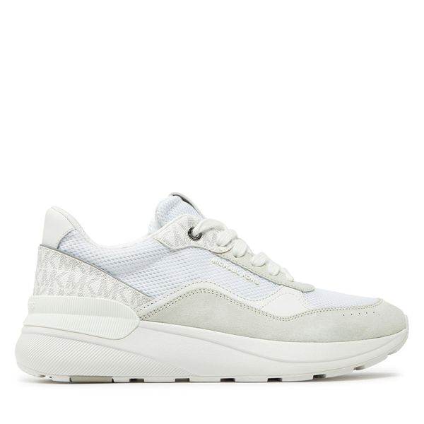 MICHAEL Michael Kors Сникърси MICHAEL Michael Kors Trevor Mixed-Media Trainer 42F4TRFS7D Бял